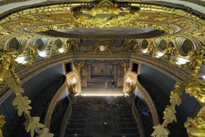 France, Yvelines (78), château de Versailles, classé Patrimoine Mondial de l'UNESCO, le domaine de Marie-Antoinette, le Théâtre de la Reine