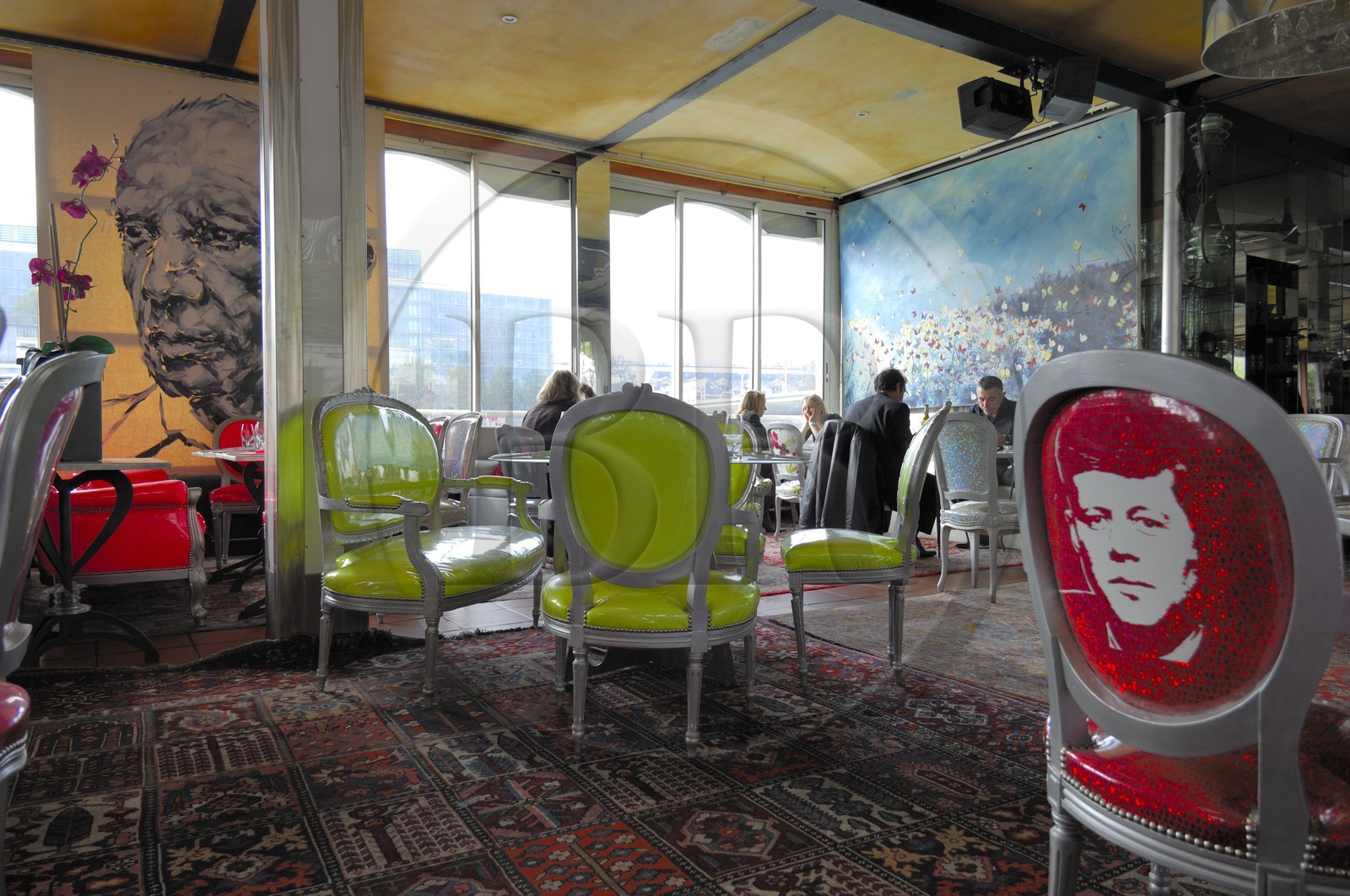 France, Paris (75), Café Barge Restaurant au Port de la Rapée