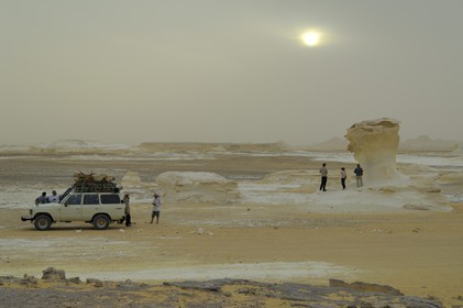 Egypt, Libyan Desert, the White Desert North of Farafra