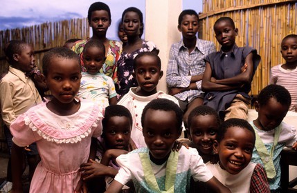 Burundi, les enfants lors d'un mariage
