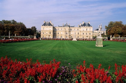France, Paris (75), les jardin du Luxembourg, le Sénat