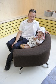 Norway, Rogaland County, Sandnes, A World of Folk (Stavanger 2008), Design Exhibition, armachair by Lars Urheim