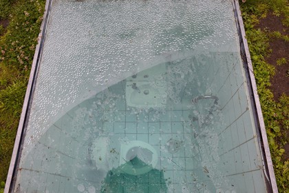 Sweden, Vasterbotten County, Umea, Umedalen sculpture parc, She leaves the lights on and forgets the room (1998) from Meta Isaeus-Berlin