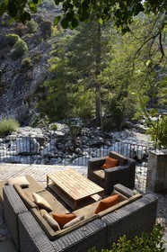 France, Haute Corse, Corte, Restonica valley, Hotel Colonna