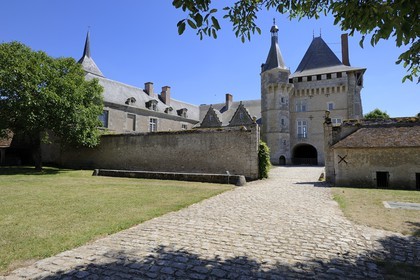 France, Loir et Cher, Chateau de Talcy