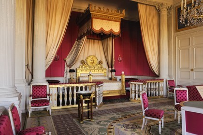France, Yvelines, Chateau de Versailles, listed as World Heritage by UNESCO, the Grand Trianon, the Empress's bedroom
