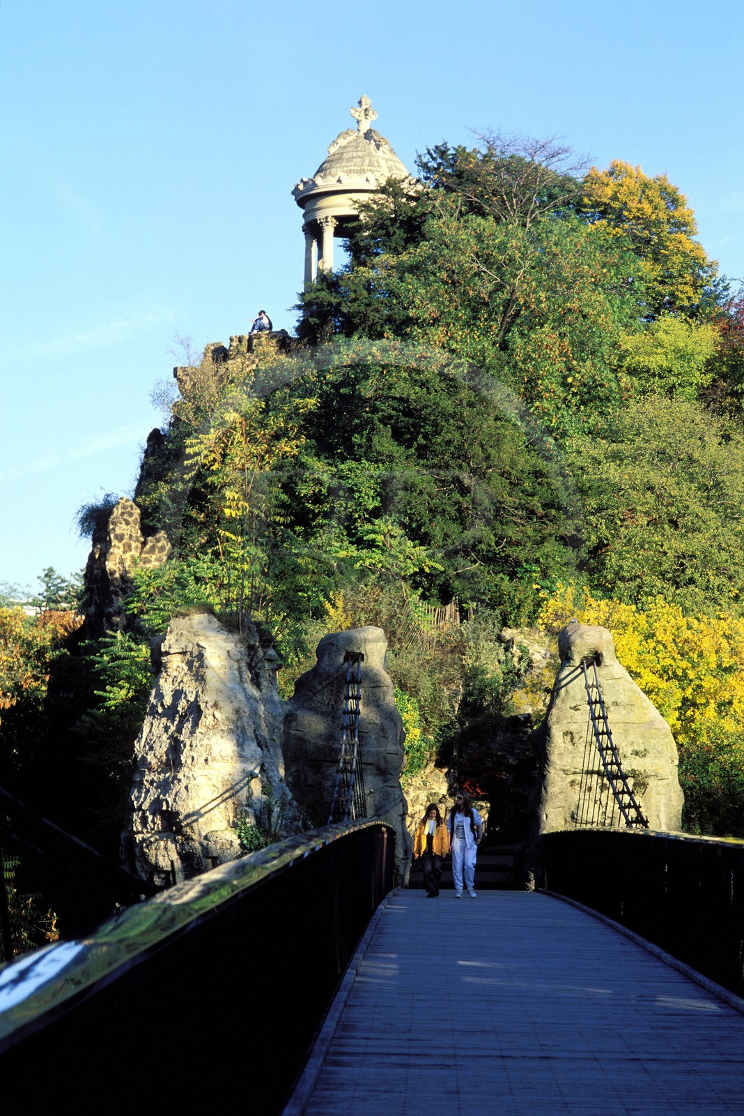 France, Paris (75), le parc des Buttes Chaumont