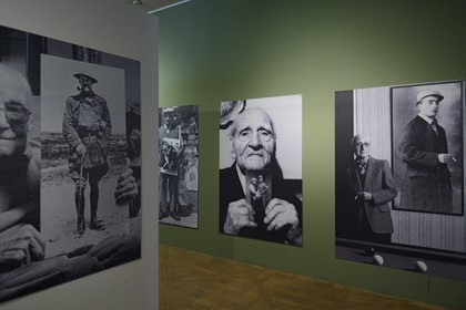 France, Meuse (55), Verdun, Ville Haute, le centre mondial de la Paix, des Libertés et des Droits de l'Homme, exposition de Photographies Visages de la Grande Guerre de Didier Pazery
