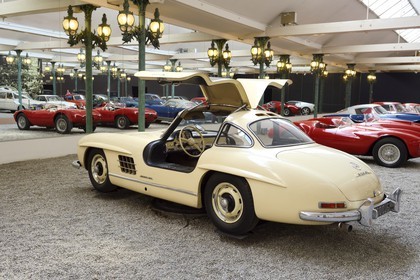 France, Haut Rhin, Mulhouse, Cite de l'Automobile - National Museum, Schlumpf Collection, Mercedes-Benz 300 SL (W198) Papillon from 1955