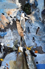 France, Val-de-Marne, Yvry-sur-Seine, Workshop of Fred Kleinberg, work for the exhibition Odyssée (Odyssey)