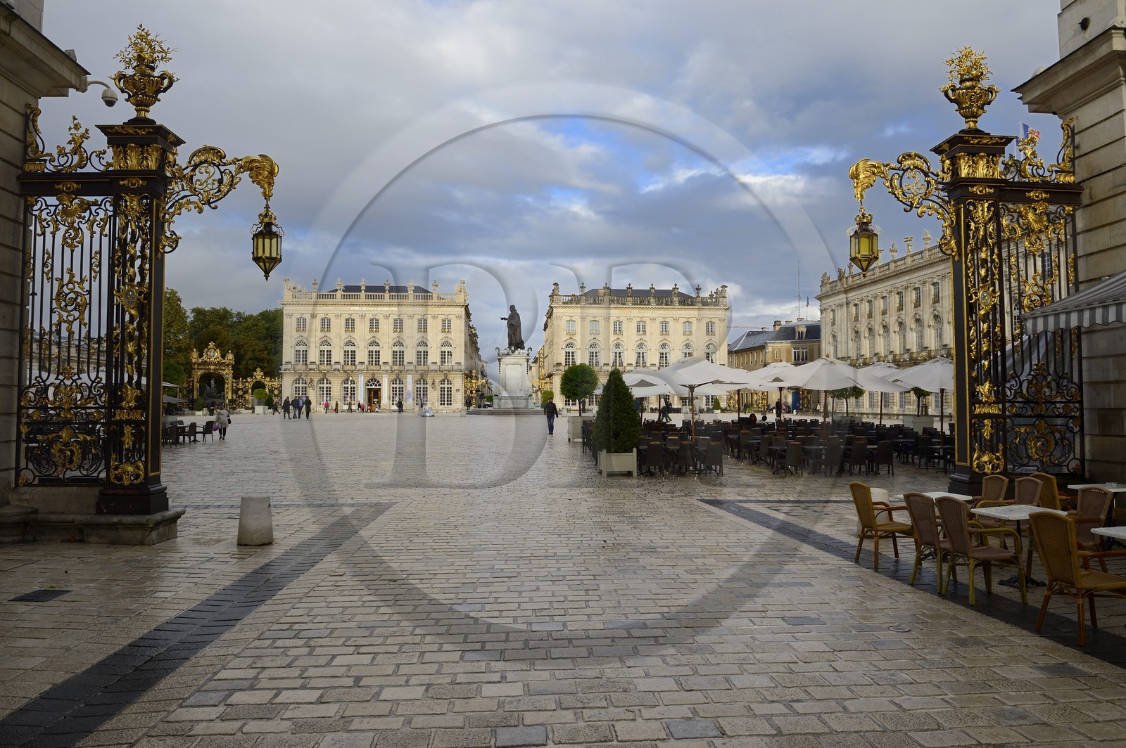France, Meurthe-et-Moselle, Nancy, Place Stanislas (former Place Royale) built by Stanislas Leszczynski in the 18th century, listed as World Heritage by UNESCO