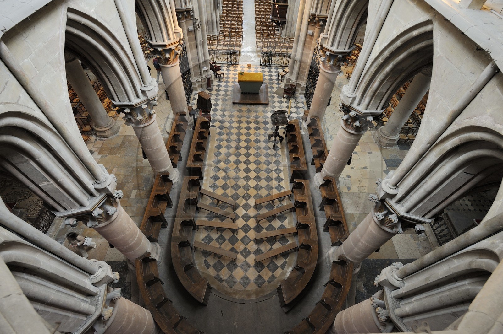 France, Côte d'Or (21), Semur-en-Auxois, l'église Notre-Dame