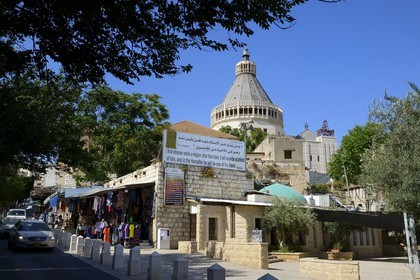 Israel, district du nord, Galilée, Nazareth, la basilique de l'Annonciation