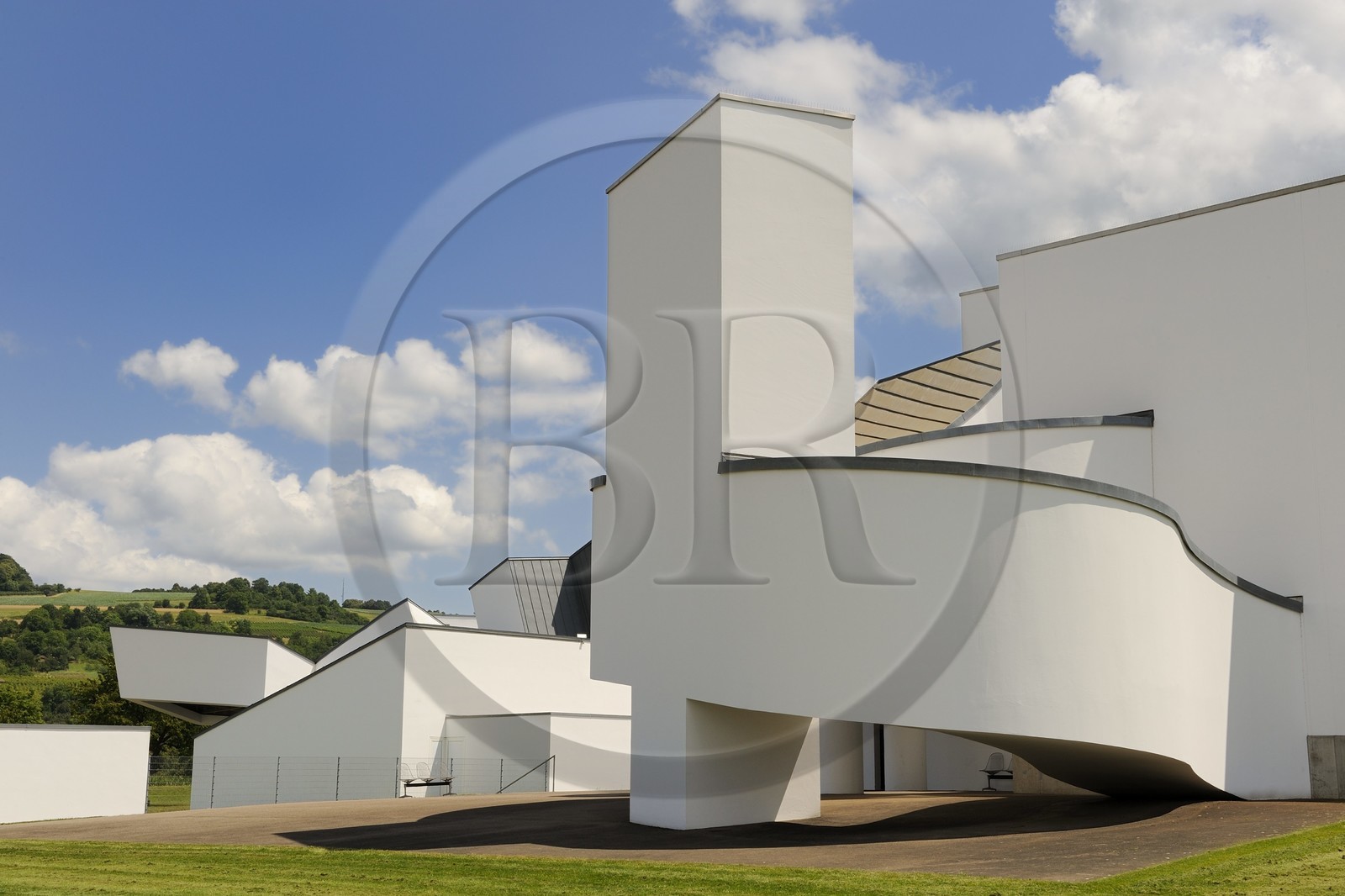 Allemagne, Süd-Baden, Weil am Rhein près de Bâle, Vitra Design Museum de l'architecte Frank O.Gehry