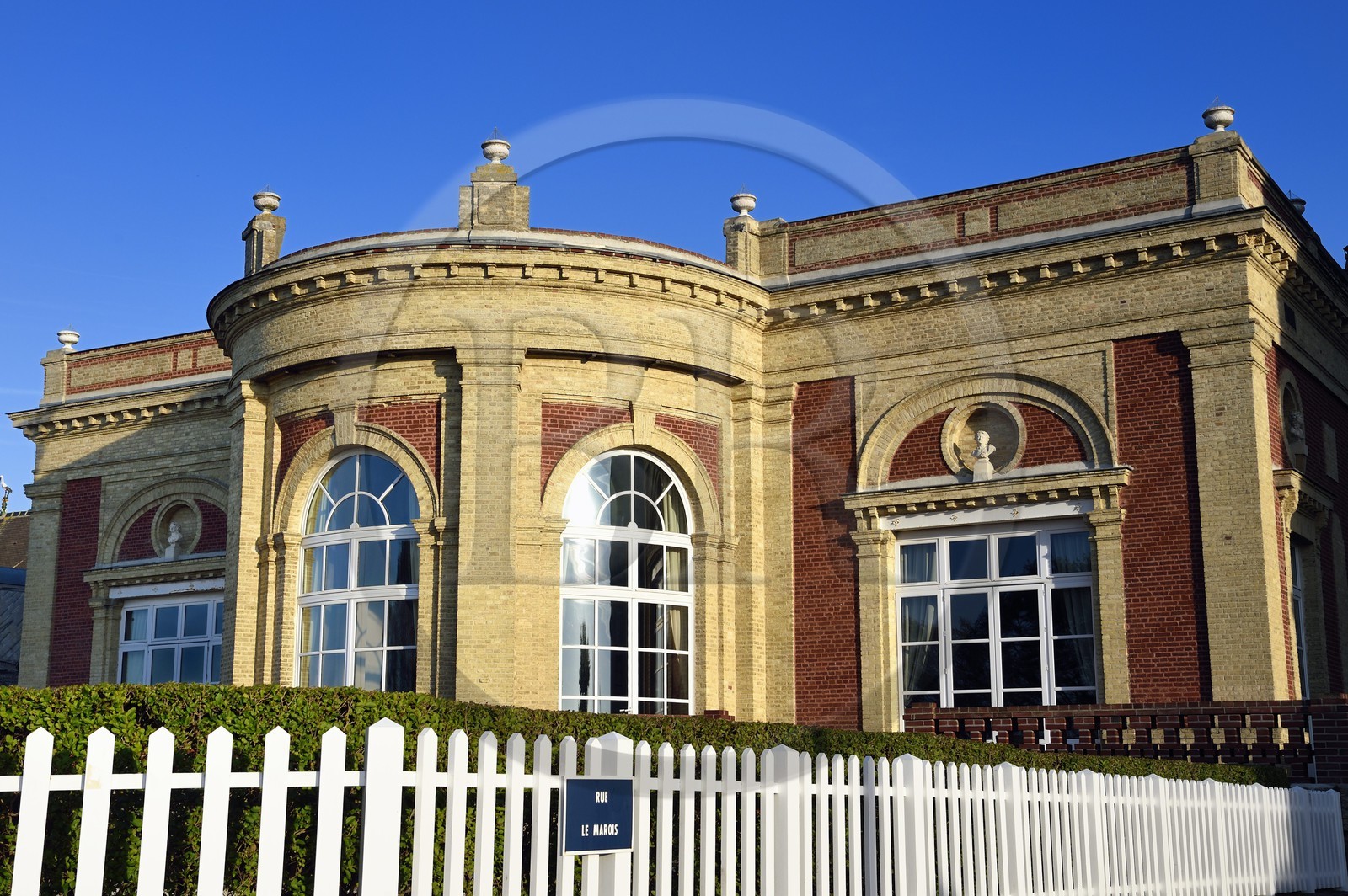 France, Calvados (14), Pays d'Auge, Deauville, Villa Le Cercle construit à la Belle époque France, Calvados (14), Pays d'Auge, Deauville, Villa Le Cercle construit à la Belle époque
