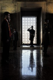 Turquie, Anatolie centrale, Ankara, le mausolée d'Atatürk