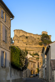 France, Bouches du Rhone, Tarascon, Boulbon north of Tarascon, medieval castle