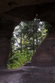 France, Bas-Rhin (67), château du Vieux-Windstein
