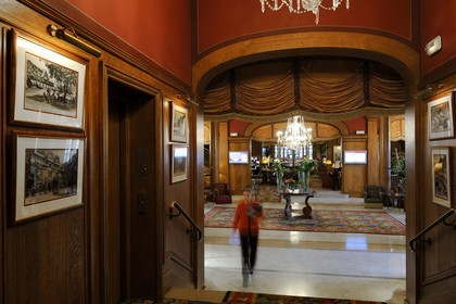 France, Calvados, Pays d'Auge, Deauville, Normandy Hotel (Barriere group)