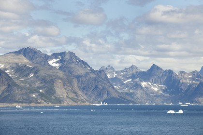Greenland, Southern Region, iceberg off Farvel (Farewell) Cape