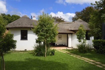 South Africa, Gauteng Province, Johannesburg, residential area of Orchards, Satyagraha House, hotel and museum located in the house that hosted Mohandas Gandhi from 1908 to 1909, built in 1907 by his companion the German architect Hermann Kallenbach