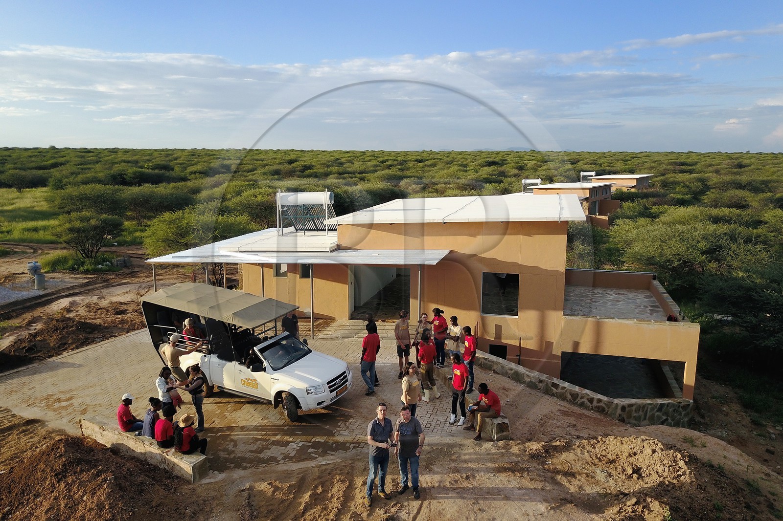 Namibie, Otjiwarongo, Cheetah Conservation Fund, centre de recherche et d'