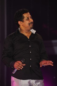 Morocco, Oriental Region, Mediterrania Saidia Seaside Resort, inauguration night of 19 June 2009, the singer Cheb Khaled