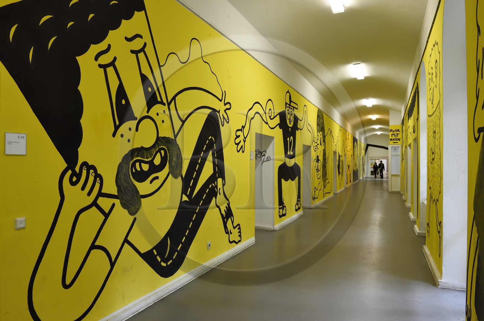 Allemagne, Berlin, quartier de Kreuzberg, Kunstraum Kreuzberg-Bethanien dans un ancien hopital