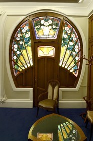 France, Meurthe-et-Moselle (54), Nancy, la maison Bergeret de style Art Nouveau