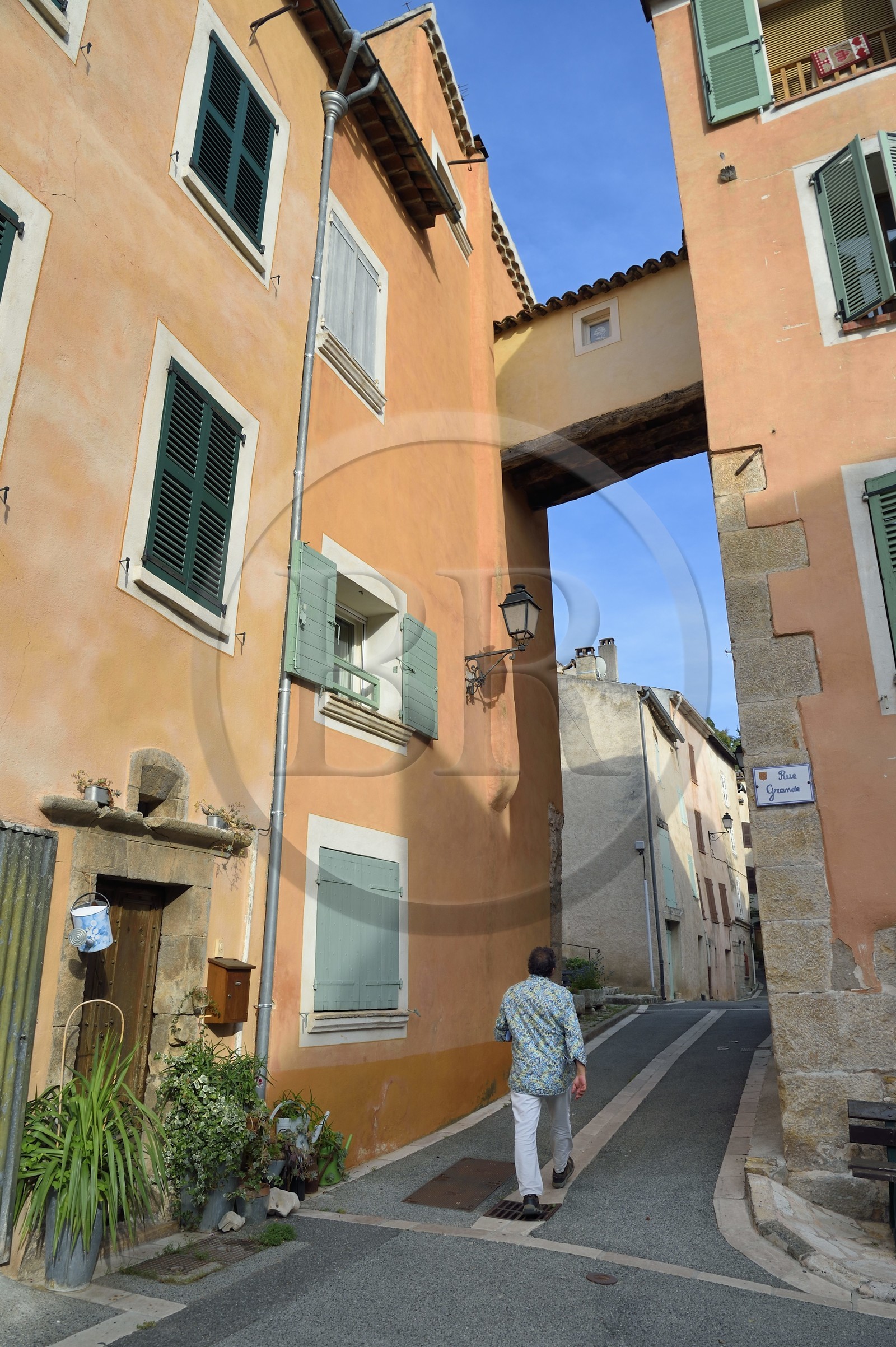France, Var (83), La Dracénie, village de Châteaudouble