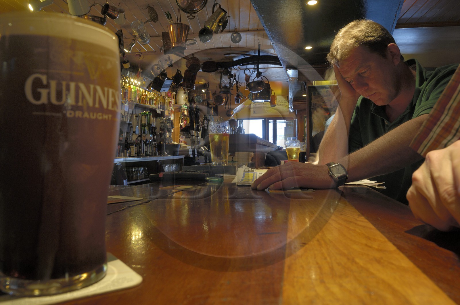 Irlande, Co. Kildare, Naas, un pub
