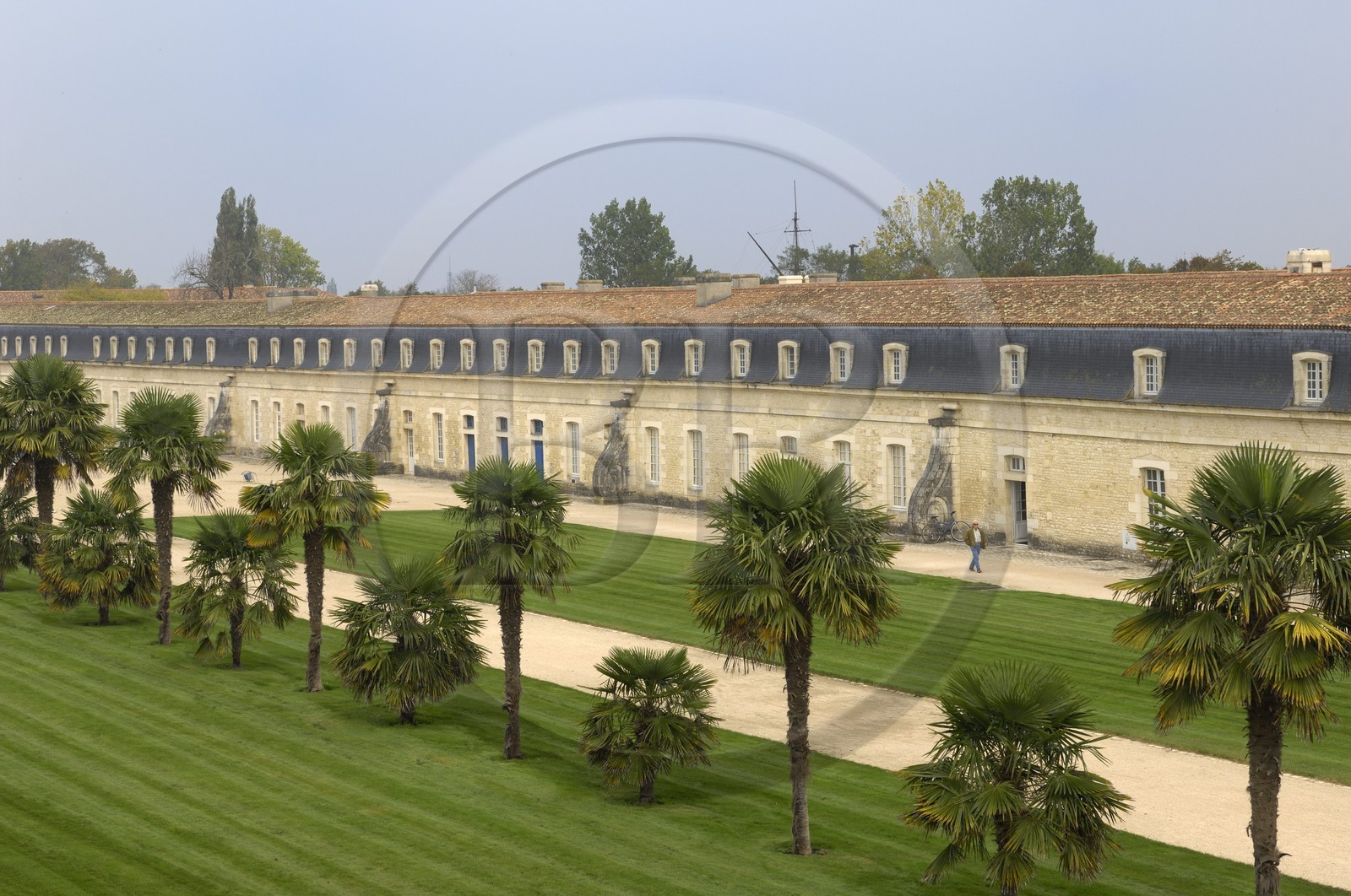 France, Charente-Maritime (17), Rochefort, le quartier de l'Arsenal, la Corderie Royale