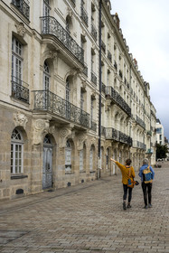 France, Loire Atlantique, Nantes, shipowner's house on 10 Quai Turenne on the former Ile Feydeau
