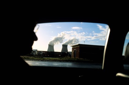 Belgium, Flanders, Antwerp (Antwerpen), the nuclear thermal power station of the industrial and commercial harbour