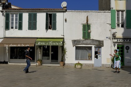 France, Charente-Maritime (17), ile de Ré, La Couarde-sur-Mer