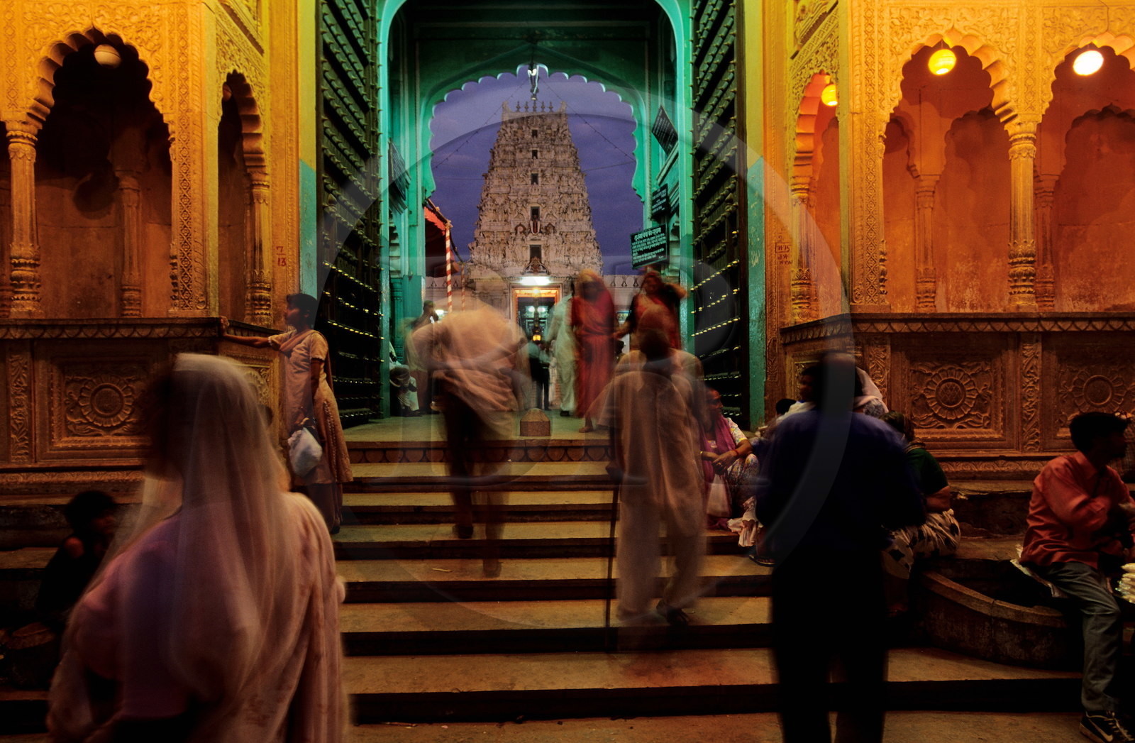 Inde, état du Rajasthan, ville de Pushkar, temple de Rama Vaikunth