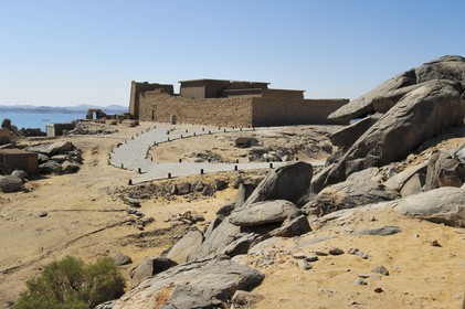 Egypte, Haute Egypte, Nubie, Lac Nasser, temple de Kalabsha