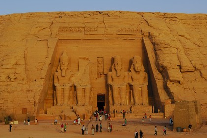 Egypt, Upper Egypt, Nubia, Abu Simbel, site listed as World Heritage by UNESCO, Ramesses II Temple