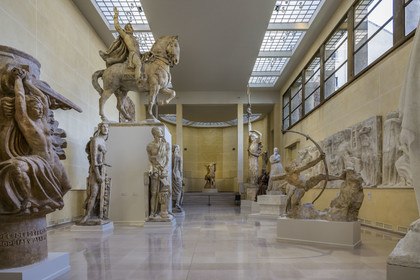 France, Paris, the museum of the sculptor Antoine Bourdelle, plaster hall