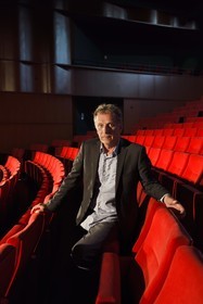 France, Var (83), Toulon, Théatre Liberté, l'acteur et metteur en scène Charles Berling aussi directeur du Théatre Liberté et de Châteauvallon-Liberté (scène nationale)