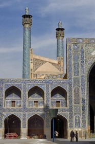 Iran, Isfahan Province, Isfahan, the Shah Mosque also known as Imam Mosque