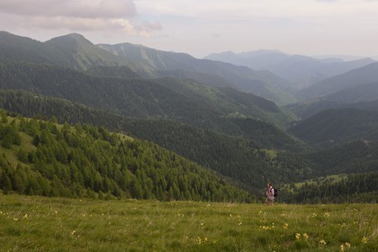 France, Alpes-Maritimes, parc national du Mercantour ( Mercantour national park), La Bollène-Vésubie area, Authion mountains