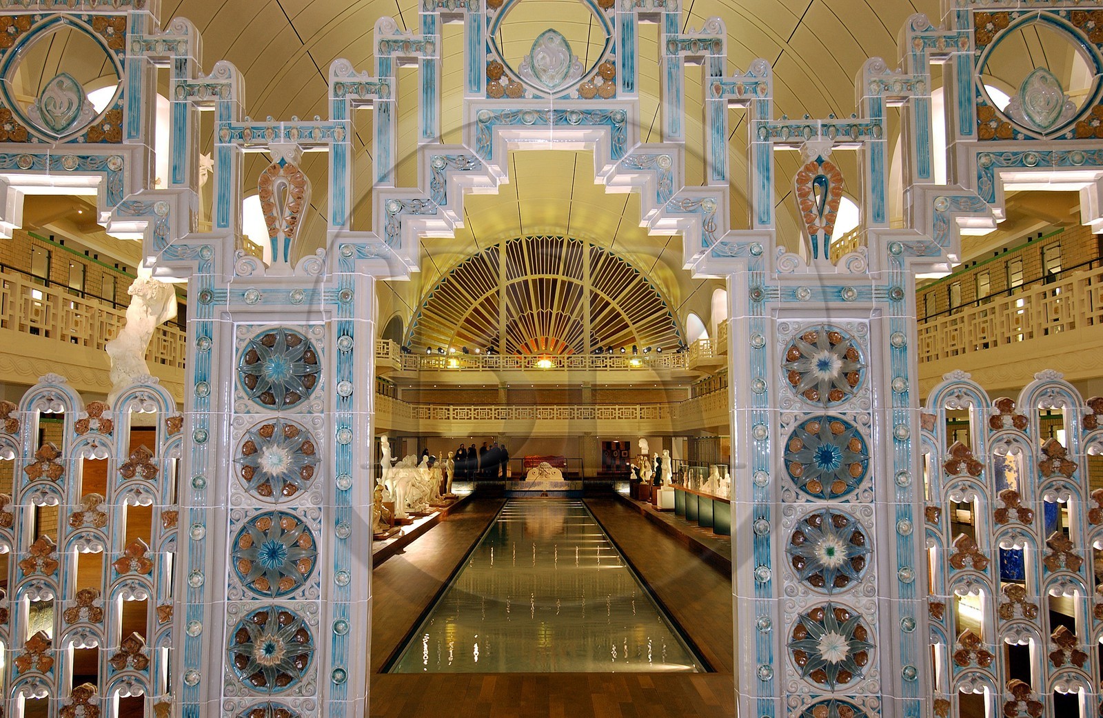 France, Nord (59), Roubaix (Lille 2004), musée d'art et d'industrie La Piscine