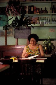 France, Paris, Bar fleuri at Plateau Street in Menilmontant district