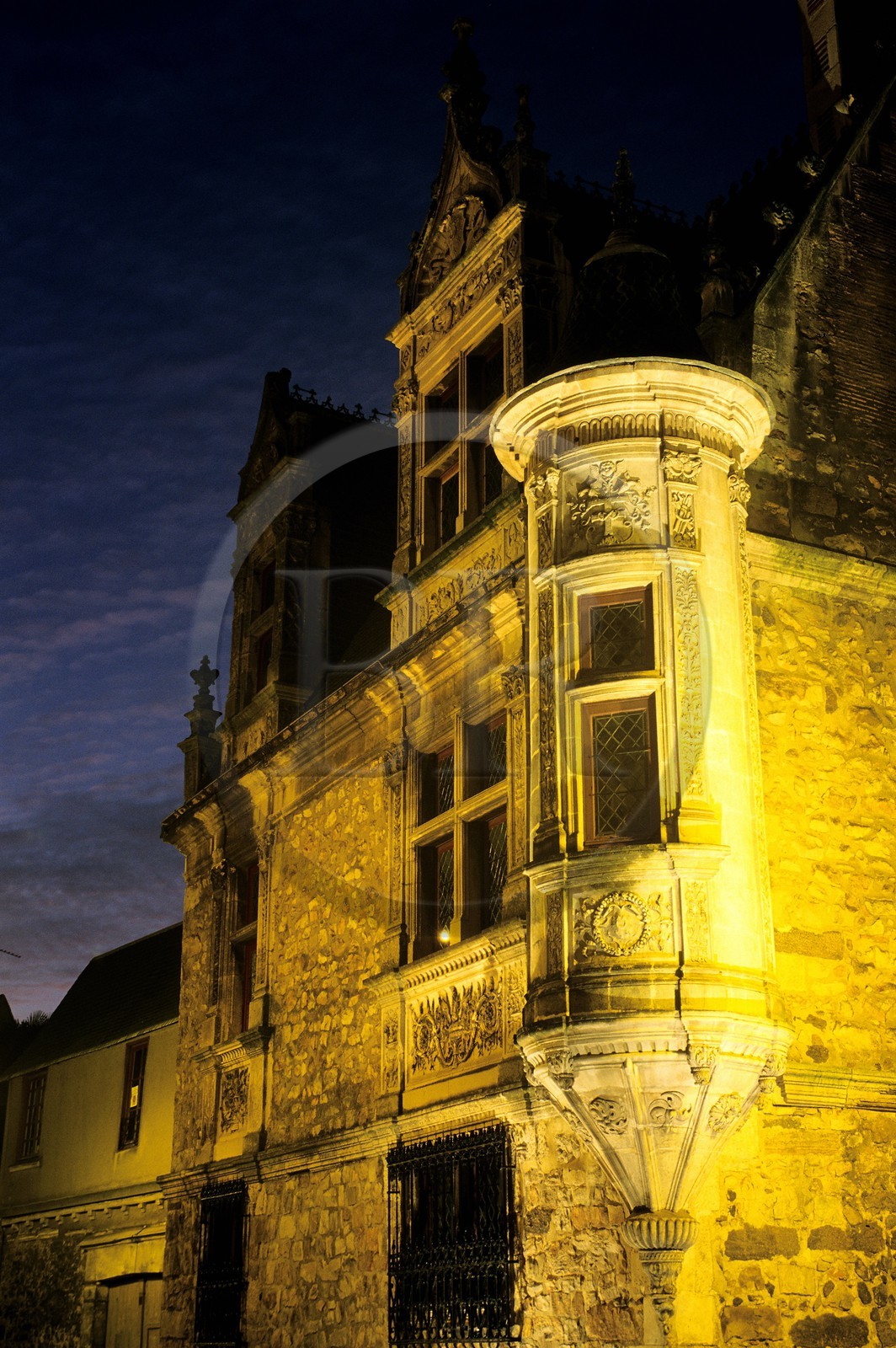 France, Sarthe (72), le vieux Mans vers la place Saint-Michel