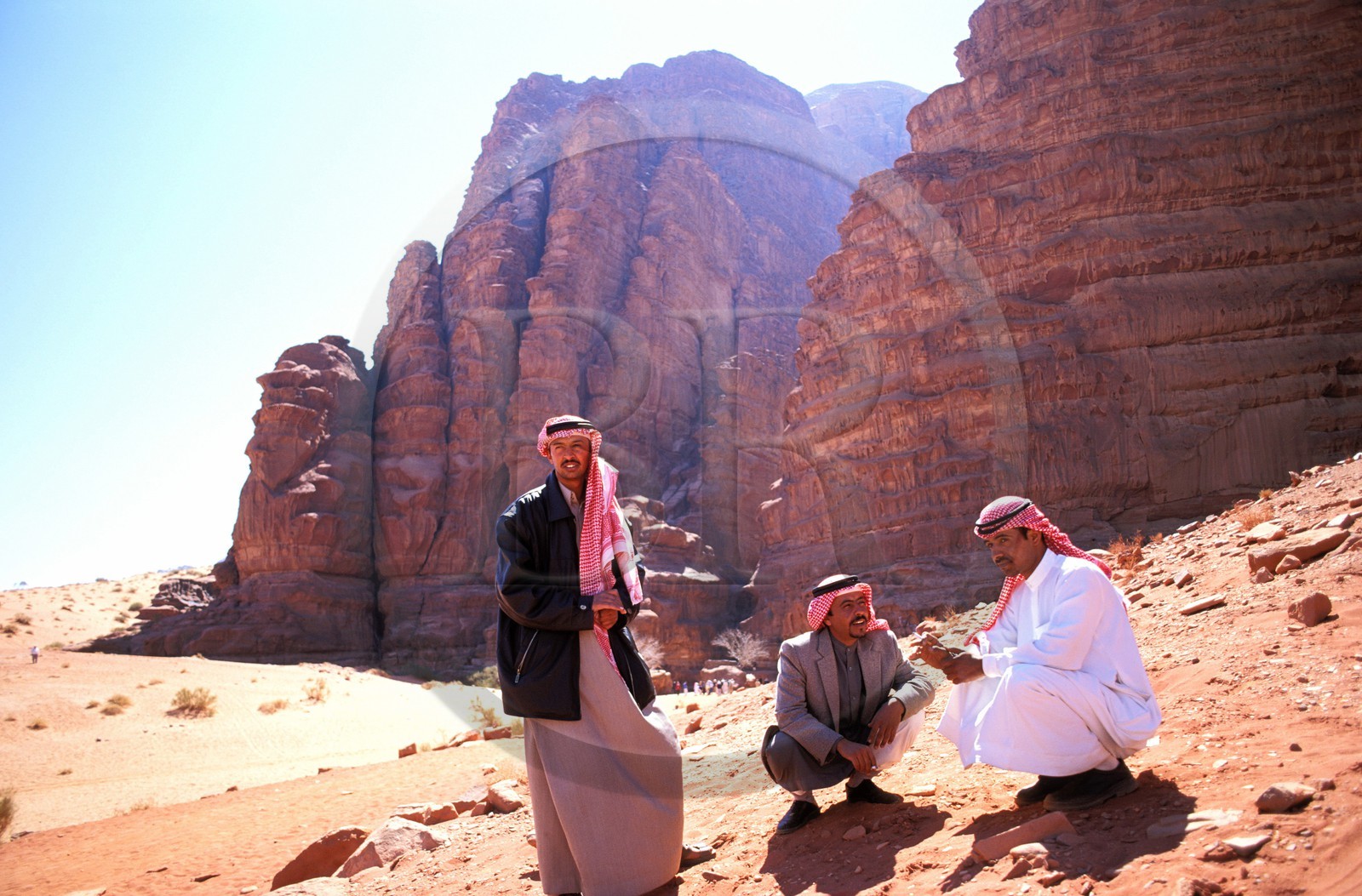 Jordanie, le Wadi Rum, entrée du sîq du Jebel Khazali