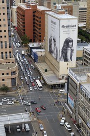 South Africa, Gauteng Province, Johannesburg, Braamfontein district, De Korte street