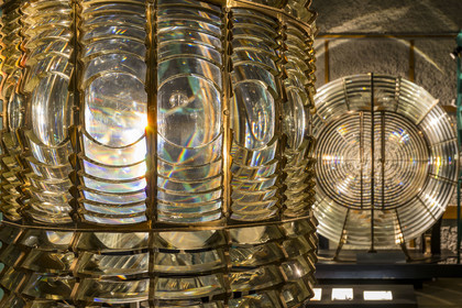 France, Finistère (29), Mer d'Iroise, Ile d'Ouessant, le phare du Créac’h, musée des Phares et Balises