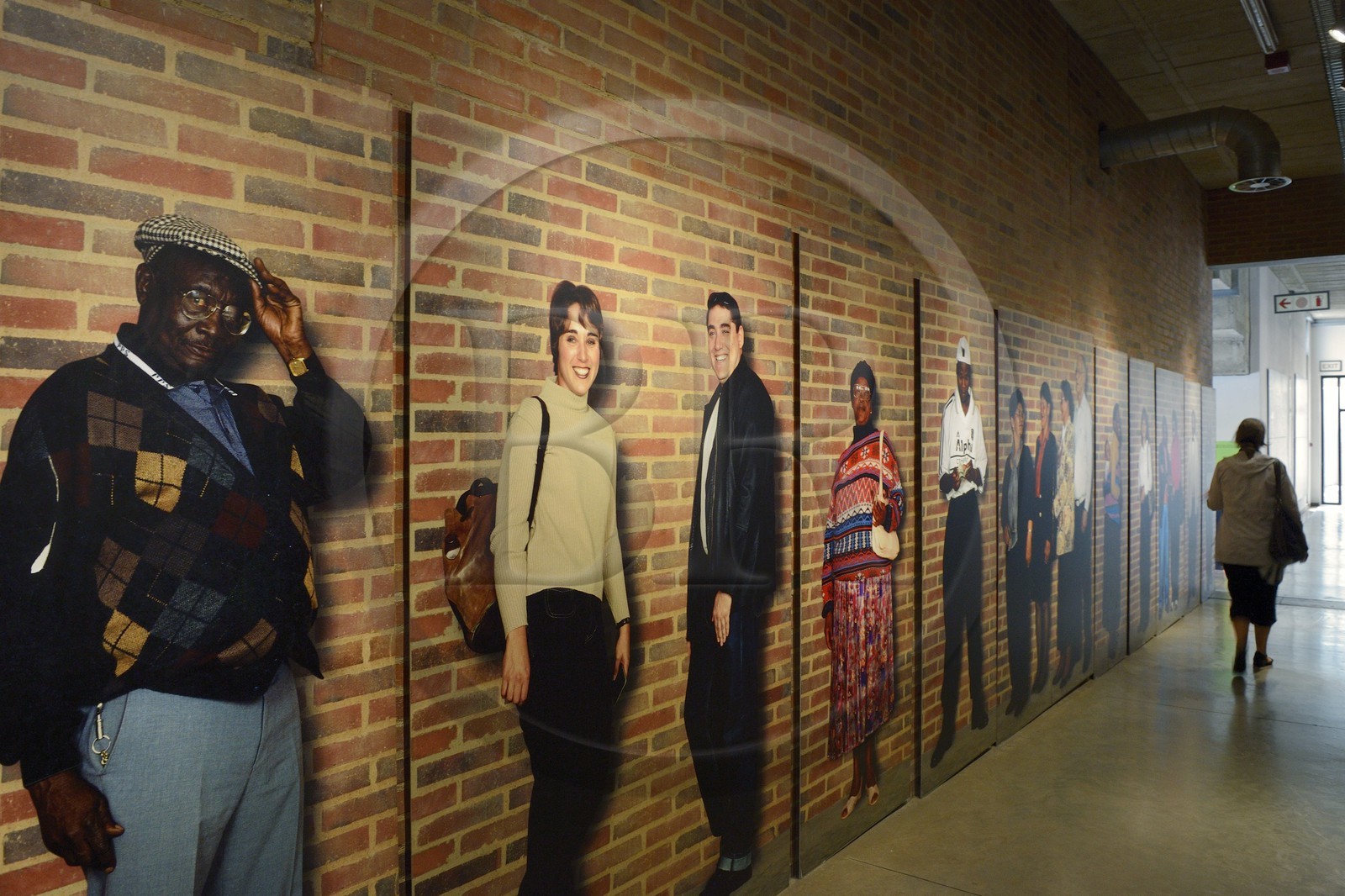 Afrique du Sud, province de Gauteng, Johannesburg, Musée de l'apartheid