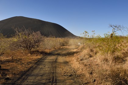 Nicaragua, région de Leon, Volcan Cerro Negro dans la cordillère des Maribios (ou Marrabios)
